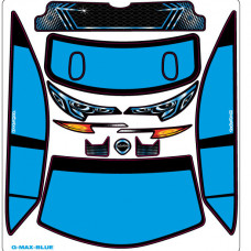 A-Paint Inside Window Stickers - Zooracing Gorilla MAX - Blue