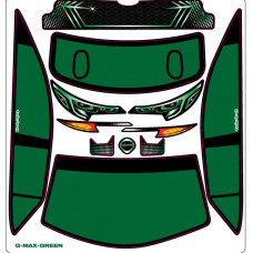 A-Paint Inside Window Stickers - Zooracing Gorilla MAX - Green
