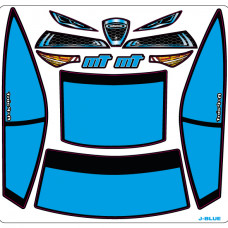 A-Paint Inside Window Stickers - Mon-Tech Racing Julia - Blue