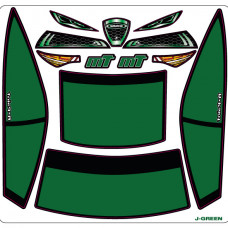 A-Paint Inside Window Stickers - Mon-Tech Racing Julia - Green