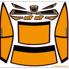 A-Paint Inside Window Stickers - Mon-Tech Racing Julia - Orange Gold