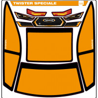 A-Paint Inside Window Stickers - Xtreme Twister Speciale - Orange Gold