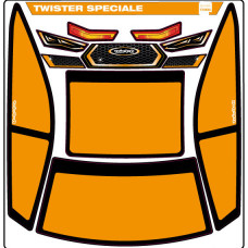 A-Paint Inside Window Stickers - Xtreme Twister Speciale - Orange Gold