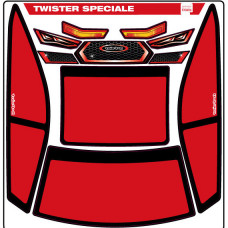 A-Paint Inside Window Stickers - Xtreme Twister Speciale - Red