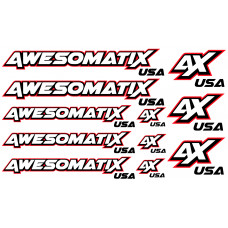 AwesomatixUSA Sticker Sheet