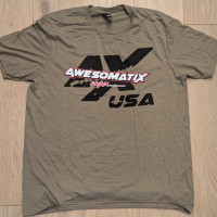 Awesomatix USA Comfort Brown T-Shirt - M