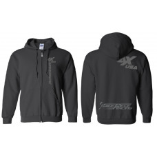 Awesomatix USA Black Zipper Hoodie - 2XL