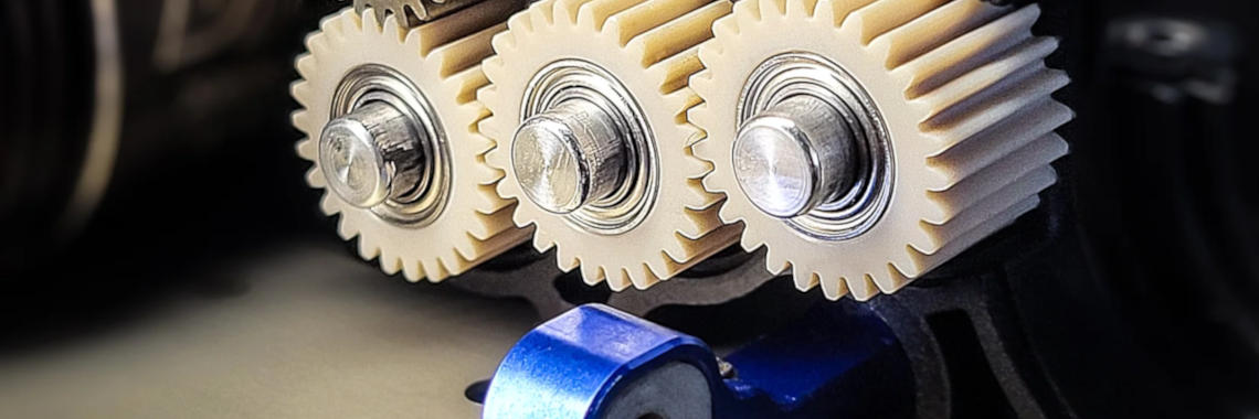 Willspeed B7 Machined PEEK Idler Gears with Bearings (3)