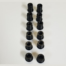 BS Works HRB Body Post System (10mm-15mm) Asphalt - A800R