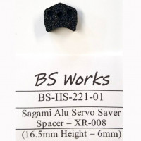 BS Works SAGAMI Servo Saver Spacer 16.5mm height (6mm)