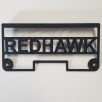 BS Works HRB REDHAWK Body Mounting Template