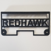 BS Works HRB REDHAWK Body Mounting Template