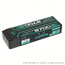 CAYOTE Racing 8700mAh 2S LiPo 7.4V 145C 321g