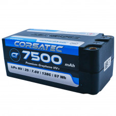 Corsatec Graphene HV+ LiPO 2S Big Shorty 7500mAh