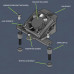 FabTek Awesomatix A12 25MM Universal Fan Mount