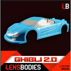 Lens Bodies GHIBLI 2.0 1/10th Scale 190mm Touring Car - LIGHT WEIGHT