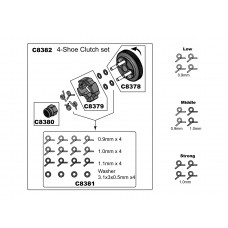 Ming Yang Model 4 Shoe Clutch Set