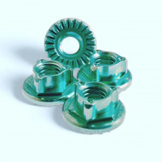 MR33 Aluminum Serrated Wheel Nut 4.0mm - Cayote (4)