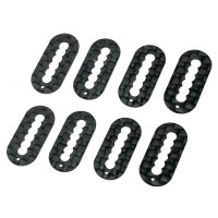 MXLR Precision Carbon Wing Mount Plates (8 pcs)