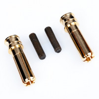 NOSRAM 5mm Adjustable Gold Connectors - 18mm length (2 pcs.)