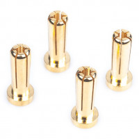 NOSRAM 5mm Gold Connectors - 18mm length (4 pcs.)