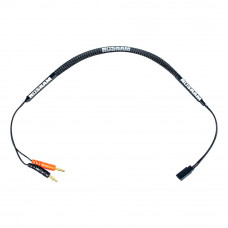 NOSRAM Charging Wire - 50cm - 4mm / Futaba / Sanwa / Graupner / JR RX/TX