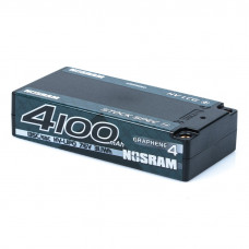 NOSRAM HV LCG Stock Spec Shorty GRAPHENE-4 4100mAh - 7.6V LiPo - 135C / 65C