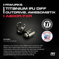 R1WURKS Titanium IRJ Diff Outdrive - Awesomatix A800