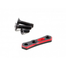 Rapide F1 Aluminum Front Body Post Mount Set, Red/Black