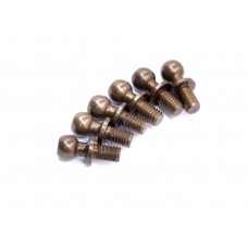 Aluminum 4.3x10.8mm Ballstud, Reinforced