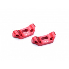 Rapide P12 EVO Aluminum Front Upper Bulkhead (+1mm)