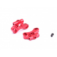 Rapide P12 EVO Aluminum Front Upper Arm Caster Block, Red