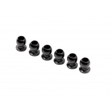 Aluminium 4.8x6mm Ballstud, Reinforced, 6 pcs