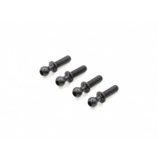 4.3x15.8mm Ballstud, Steel, 4 pcs