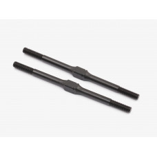 57mm Turnbuckle, Steel, Black, 2pcs