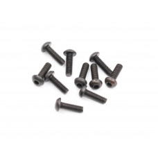 M2.5x8mm Roundhead Screw, 10 pcs