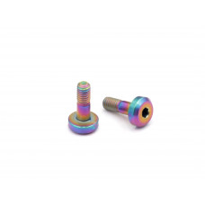 M3x9mm Ti Motor Screw, Rainbow Color, 2 pcs