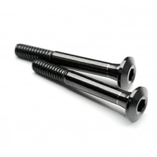 Sortafast Titanium Body Stop Screw - Awesomatix A800 / Mugen MTC3 - Black - 2pk