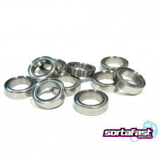 Sortafast Hybrid Ceramic Bearings - 10x15x4 Non Flanged (2pk)