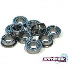 Sortafast Hybrid Ceramic Bearings - 3/16x5/16x1/8 Flanged - (4pk)