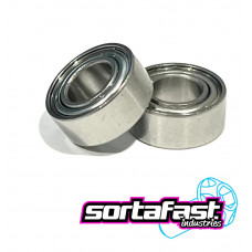 Sortafast Hybrid Ceramic Bearings - 5x10x4 Non Flanged (2pk)