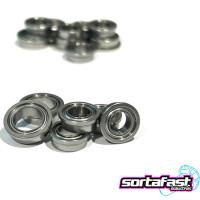 Sortafast Hybrid Ceramic Bearing Set - Pan Car 3/16ths Front Axle (6pc)