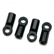 Sortafast 4.3mm Molded Rod Ends - 4pk (Short)