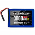 Sunpadow 3.7V 3000mAh 5C LiPo Battery for Sanwa M17 Transmitter