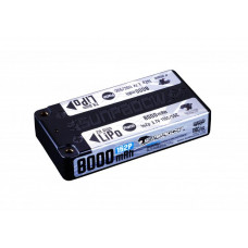 Sunpadow 3.7V 8000mAh 110C/55C LiPo Battery Platin Series 4MM Plug