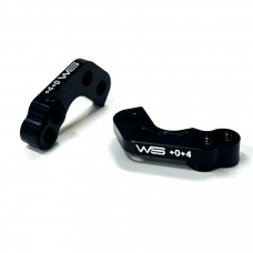 Willspeed AE B7 Aluminium +4 +0 Caster Block Link Mounts