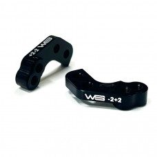 Willspeed AE B7 Aluminium +2 -2 Caster Block Link Mounts