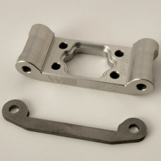 Willspeed TakeTwo AE HRC Aluminum Front Bulkhead 25/30 Degrees - Clear