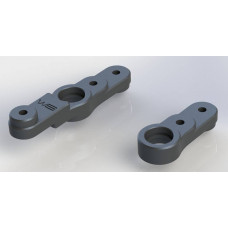 Willspeed Tamiya Top Force Steering Bellcranks - Black