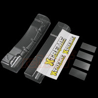 Xtreme Pre-Cut EP Medium 0.75mm Clear Body Wing Set For 1/10 RC Car Body